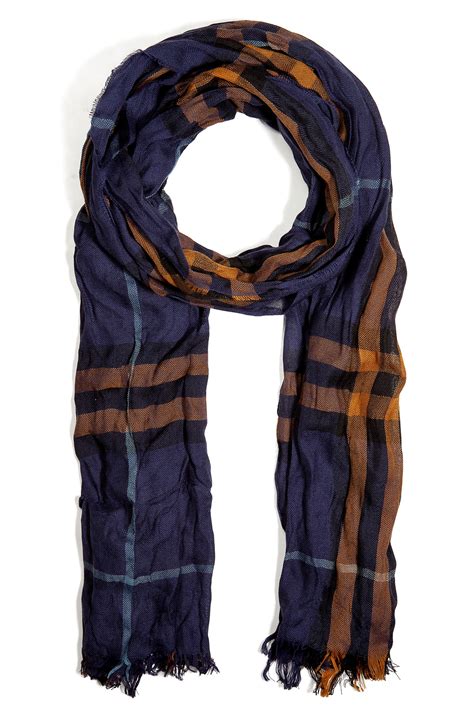 burberry scarf navy blue|genuine Burberry scarf.